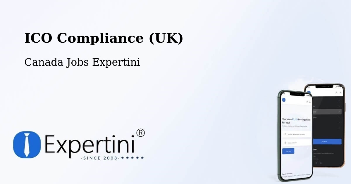UK Data Protection & ICO Compliance – Fort St. John - Canada Jobs Expertini